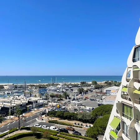 Apartment Pgh N52 - Vue & Port, Parking Prive La Grande-Motte